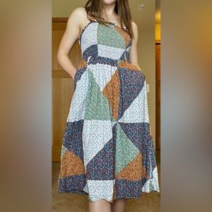 Vintage Patchwork Dress